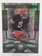 2010 Donruss Elite Rookie Joe Haden #124 Turn of the Century Autographs #282/399