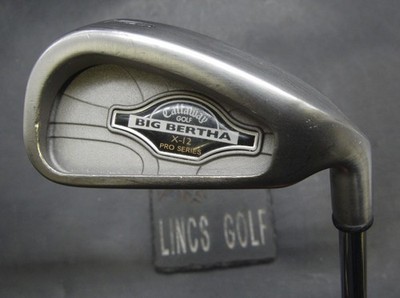 Callaway Big Bertha Pro Series X-12 6 Eisen Steifer Stahlschaft Callaway Griff