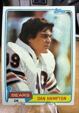 1981 Topps - Dan Hampton #316 (RC)