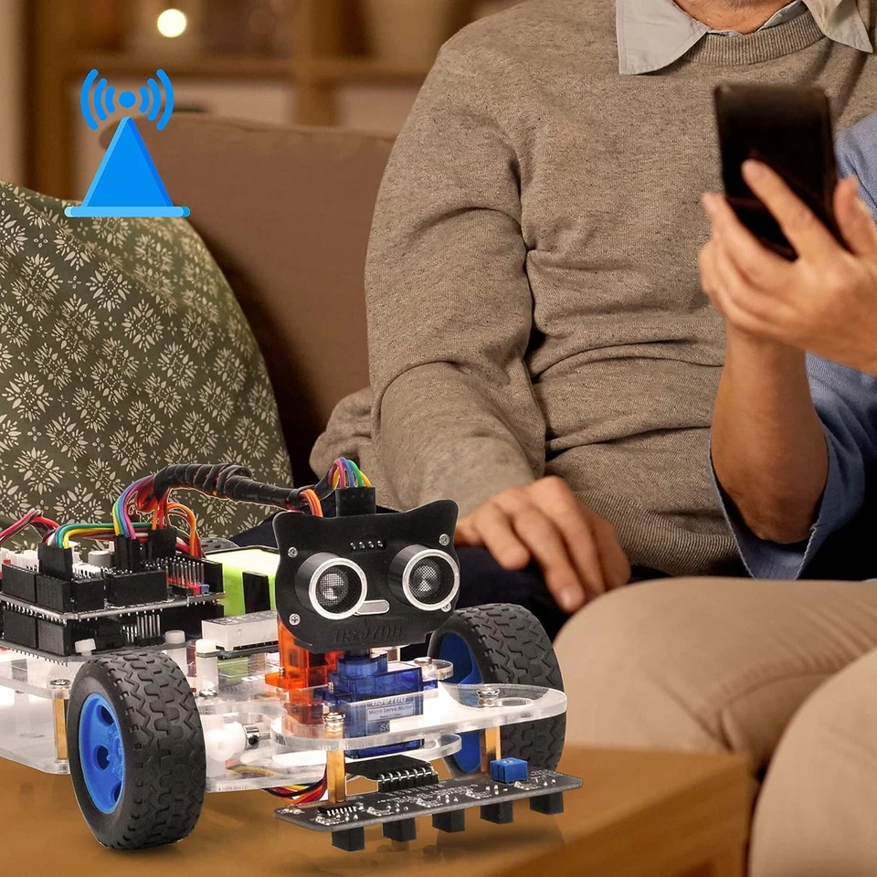 OSOYOO Robot Rc Smart Car DIY Kit for Arduino to Build for Adults, Teens with S - Image 2 of 4