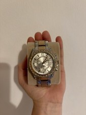 Rotary Stainless Steel Rose Gold, Silver And White Grape Quartz Watch