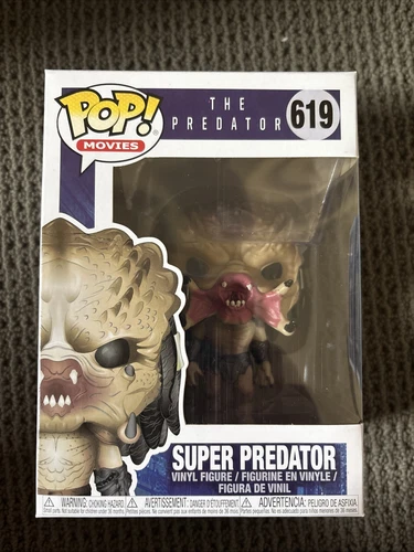 Super Predator Funko Pop #619 Box Error Name With Protector