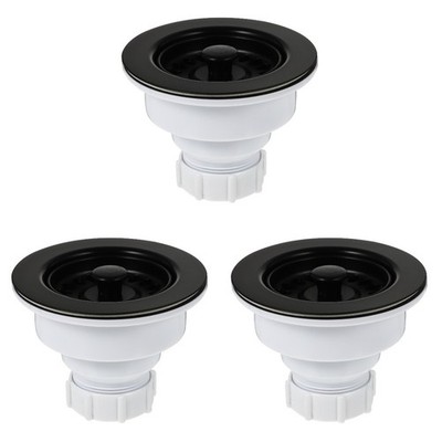  Set of 3 Spülbecken Siebkorb Abflusssieb Für Die Spüle Spülenfilterkorb