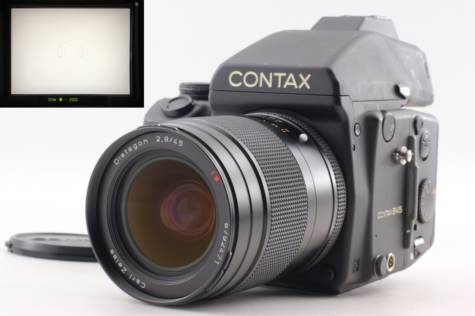 Contax 645 vintage camera equipment - eBay listing photo 2