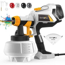 Upgraded Paint Sprayer, BATAVIA 700W Power HVLP Electric Spray Paint Gun,