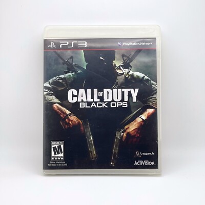 Call of Duty: Black Ops (Sony PlayStation 3, 2010) PS3 Complete with Manual