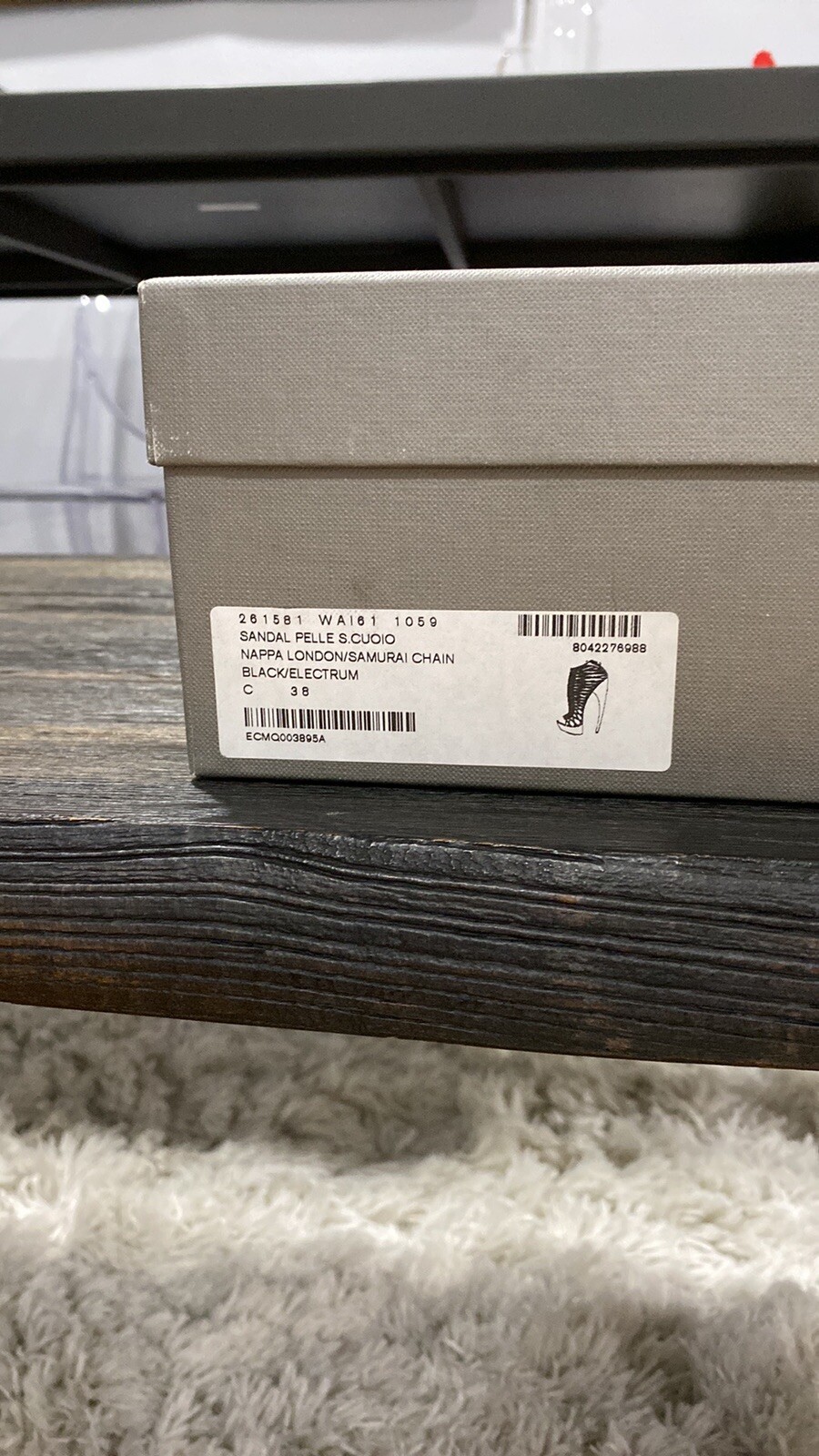 Authentic Alexander McQueen platform sandals - image 9