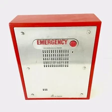 Emergency Phone Red Talk-a-Phone