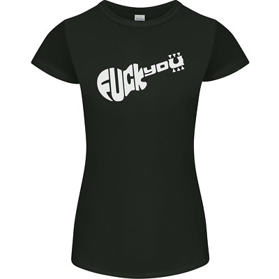 Offensive Guitar Acoustic Electric Bass Damen Petite Cut T-Shirt