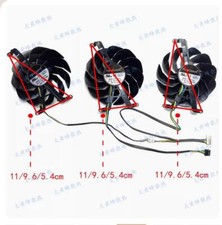 For GALAX RTX3060 3070 3070ti 3080 3080ti 3090 Metal Master Graphics Card Fan  