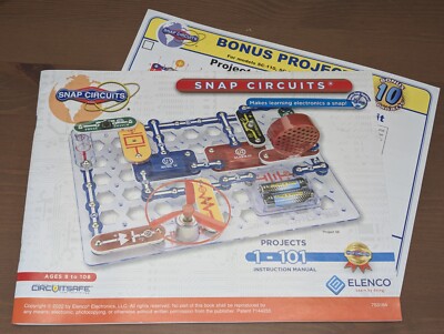 Snap Circuits Teile - Ersatz SC-100/SC-110 Booklet