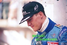 Michael Schumacher in Benetton F1 Suit Original Photo 15x20cm