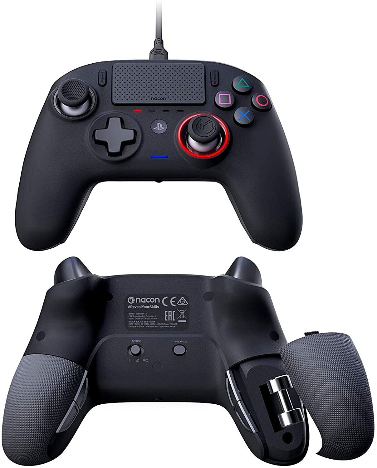 Nacon ps4. Nacon Revolution Pro Controller 2. Джойстик ps4 Nacon. Nacon ps4 Revolution Pro Controller. Nacon Revolution Pro Controller ps4 провод.