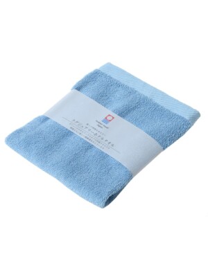 Imabari Wash Towel 100% Cotton Luxury Hotel Type 13inch × 15inch Ocean Color