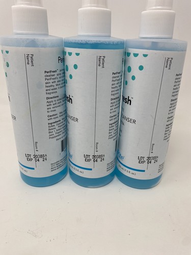 DermaRite Perifresh No-Rinse Perineal Cleanser Spray Bottle, 7.5 oz, 3 pack - Picture 2 of 2