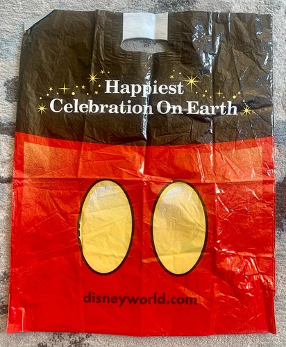 Lot of 9-Vintage Disney World/Disney Store Bags Different Eras Sizes Graphics - Picture 7 of 9