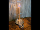 XLarge Clear Glass Candle Chimney Globe Cover 20” Tall — photo 4