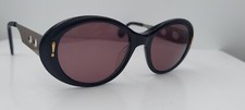 Vintage JOOP 8753-840 Black Oval Sunglasses Malta FRAMES ONLY