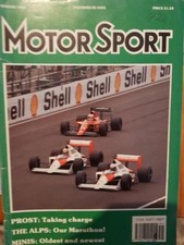 Vintage  Motor Sport Magazine August 1989