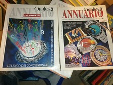 annuario orologi anno 1998/1999 + tabelle