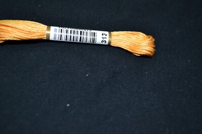 Anchor Cotton Threads for Embroidery Shade 313 Tangerine Light