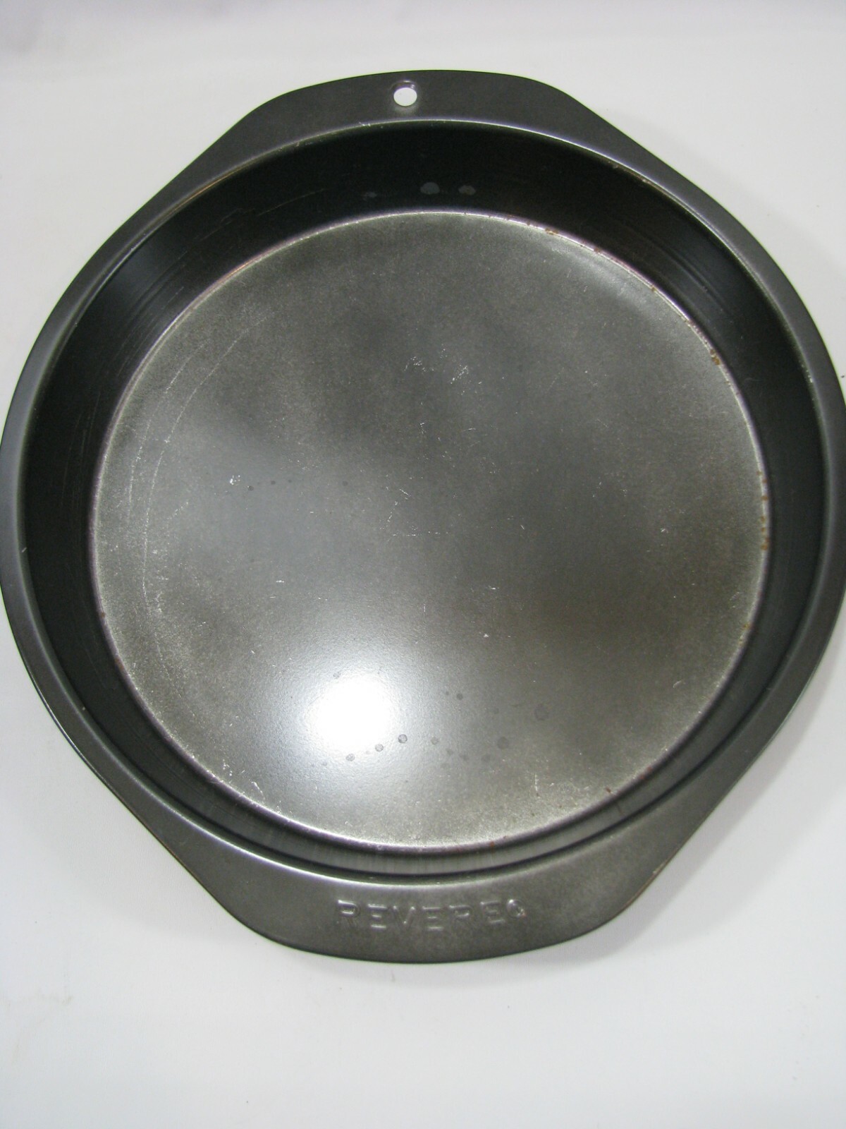 Revere Ware Non Stick Round Cake Bake Metal Pan 9" x 1 1/4" Bakeware