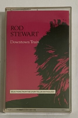 1990, ROD STEWART, DOWNTOWN TRAIN, Cassette Tape