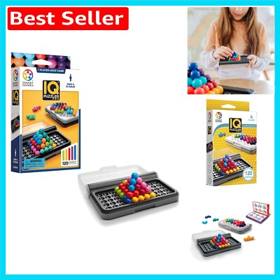 Smart Games IQ Puzzler Pro - 120 Herausforderungen ab 8+ Jahren kognitive Fähigkeiten steigern