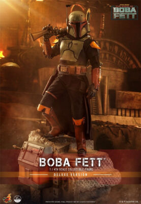 RED様) ホットトイズ ボバ・フェット デラックスバージョン New Hot Toys QS023 STAR WARS THE BOOK OF BOBA FETT 1/4 BOBA FETT