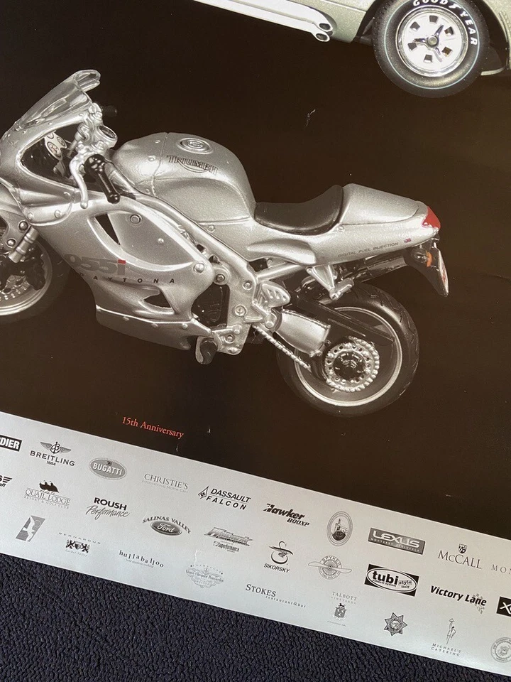 2006 McCall's Motorworks Revival Poster Cobra Daytona Triumph 955i - Image 4 of 4
