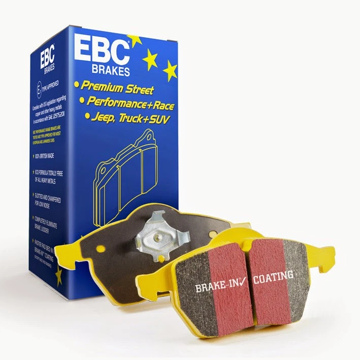 EBC for 11 Ford F150 3.5 Twin Turbo (2WD) 6 Lug Yellowstuff Rear Brake Pads - Image 2 of 4