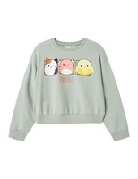 Name It MäDchen Shorts Nkfmomira Squish Rlx Sweat Aqua Gray Gr. 122-128 Eu