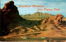 Phoenix Arizona AZ : PANORAMIC SCENE d/24 BF3227