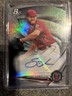 2022 Bowman Platinum Sam Bachman Auto  TOP-8 Los Angeles Angels
