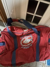 JRZ Pro Stock Hockey Bag NHL Montreal Canadiens players equipment bag Pro return