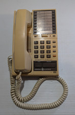 Vintage General Electric Deluxe 32 Memory One Touch Dialing Telephone EA2-9355C