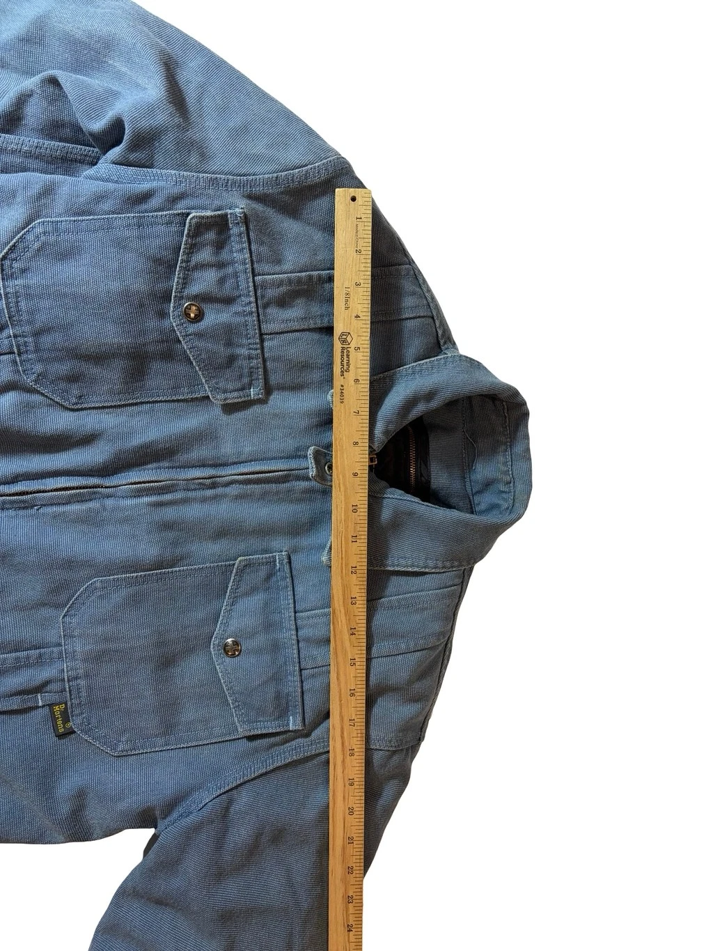 Vintage Dr. Martens British by Design Blue Quilted Work Jacket Men’s M - product detail image 12