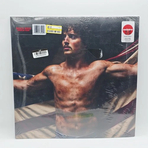 Benson Boone American Heart Vinyl Record LP Target Exclusive Red Violet Marble