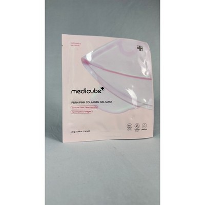 Medicube PDRN Pink Collagen Gel Mask Single Sheet Sodium DNA Niacinamide 28g