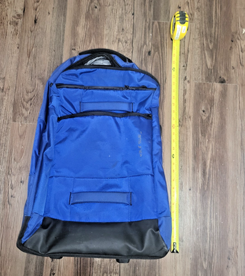 #ad Samsonite Detour Collection Travel WHEELED COMPUTER BAG HANDLE Cobalt Blue USED $40.00