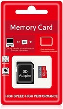 64GB TF Memory Card Class 10 UHS-I Ultra High Speed Micro SD Card Adapter FREE S