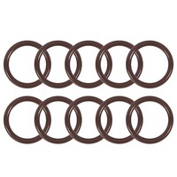 10 Fluorkautschuk O-Ringe 21Mm Od 16Mm Id 2.5Mm Breite Metrisch Fkm Dichtung