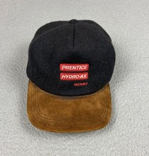 De colección Años 90 Prentice Hydro-Ax Snapback Lana Sombrero Gorra Bordado Mala Silvicultura EE. UU.