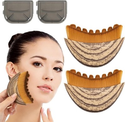 Lymphatische Gesichtsbürste, 2 Stück Gesichtsbürste Face Brush, Gesichtsbürst fü