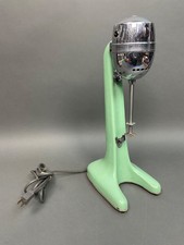 Vintage Hamilton Beach Milkshake Malt Mixer Model 30 Jadeite Restored Works