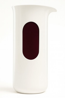 KAHLA Touch! - 1 L Carafe / Milk Jug - Porcelain & Red Velvet - Made in Germany