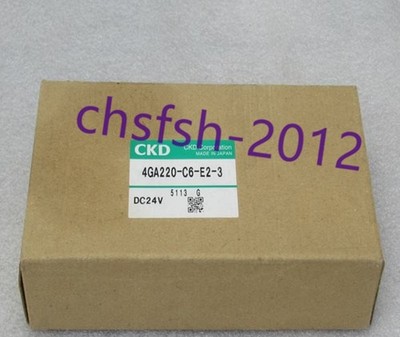 1 pcs New IN BOX Hikari CKD solenoid valve 4GA220-C6-E2-3 DC24V &ex