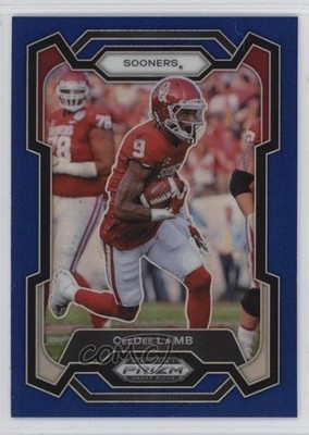 2024 Panini Prizm Draft Picks Blue Prizm 50/199 CeeDee Lamb #30 1g0b