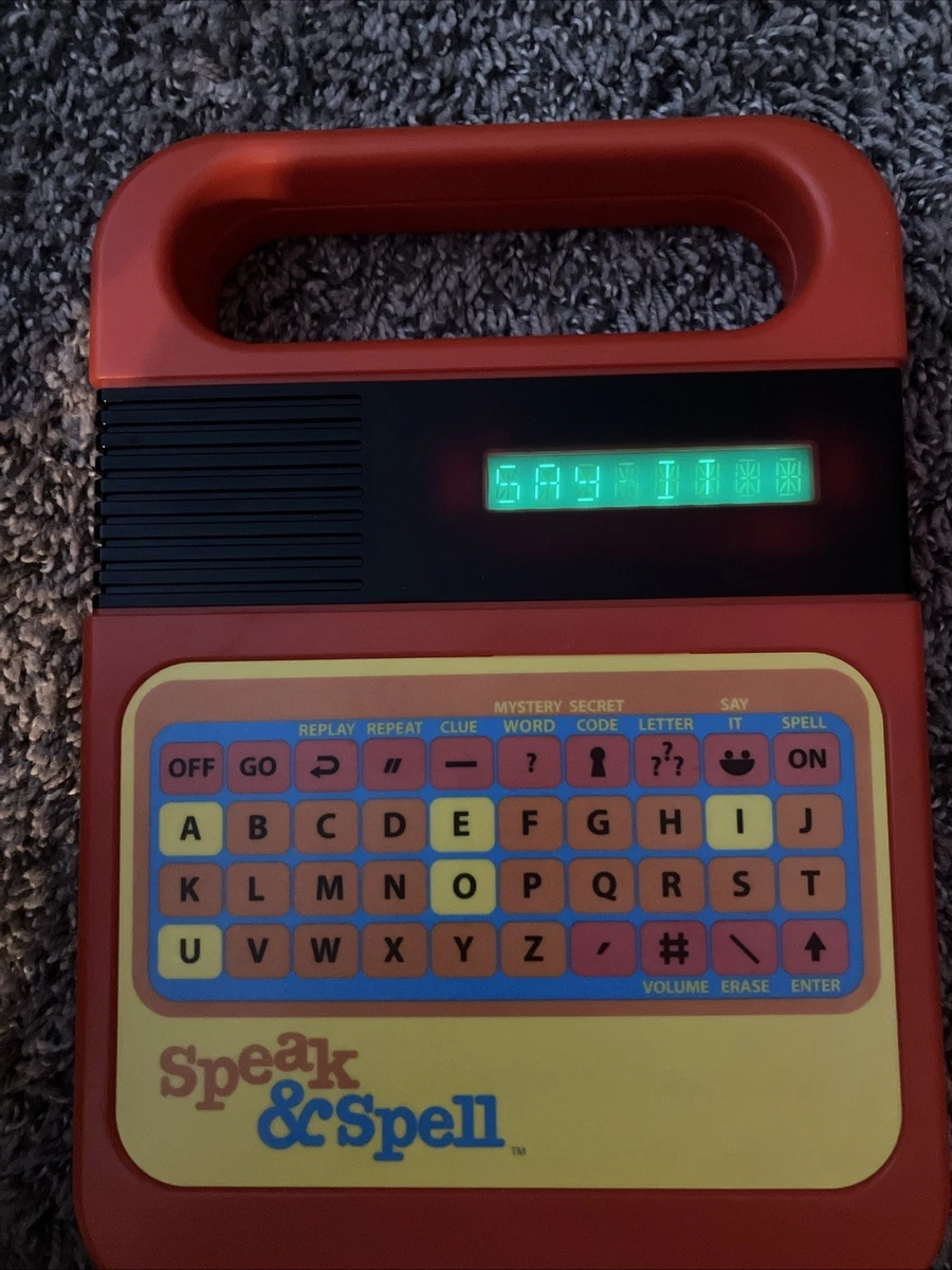 Speak & Spell Electronic Games for sale - eBay