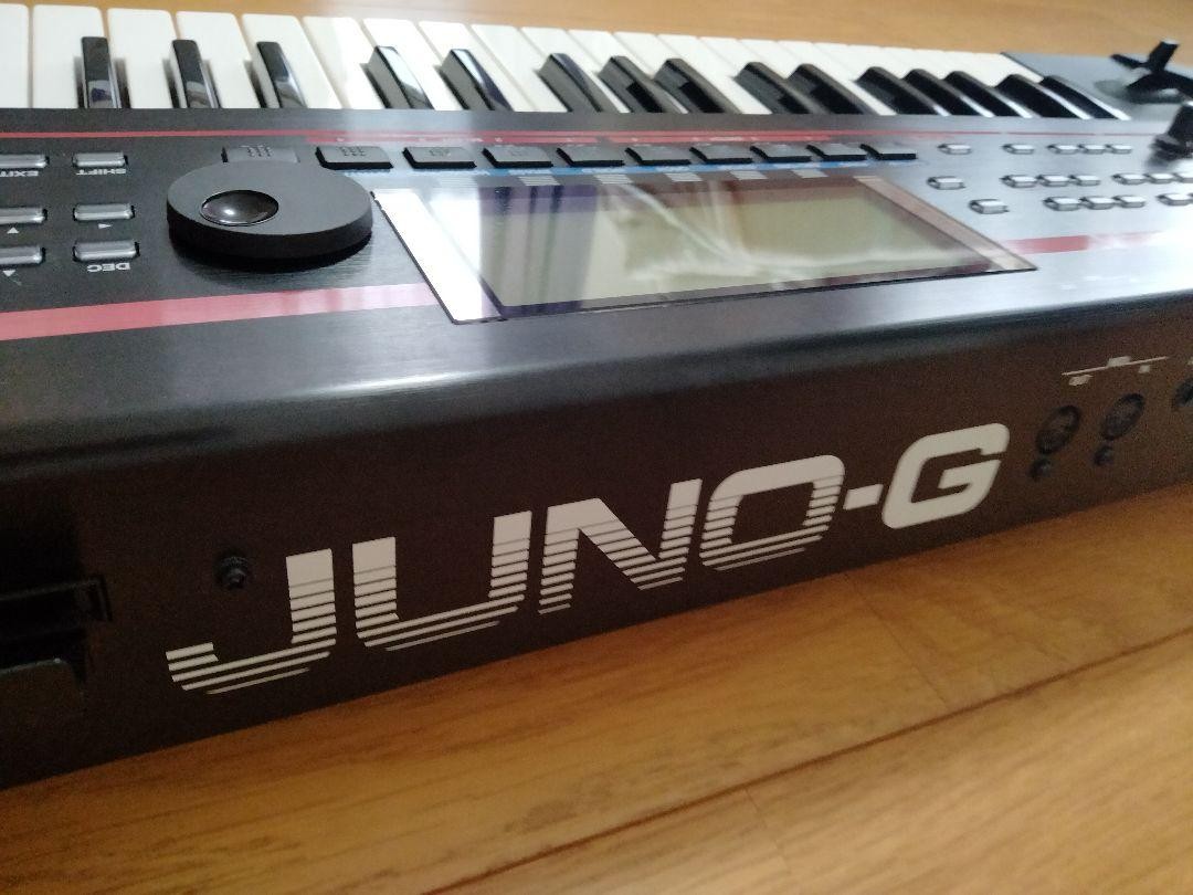 【美品】Roland シンセサイザーJUNO-G 128MBメモリ増設スタンド付 Roland JUNO-G Synthesizer with 128MB Memory and Stand | eBay